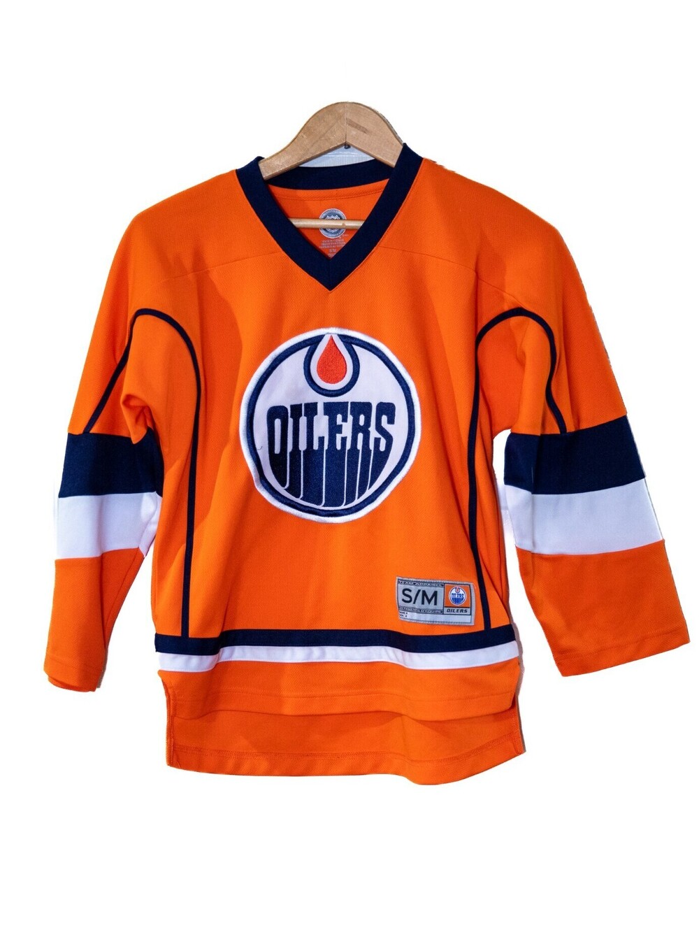 Edmonton Oilers NHL Jersey Size S/M Youth Sz Officially Licensed NHL